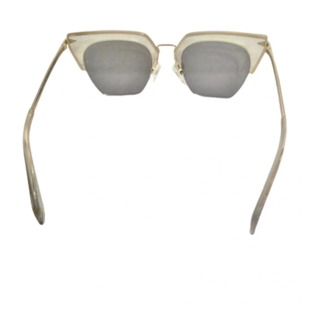 Rag & Bone Cat Eye Sunglasses Clear/Gold 51mm NWT